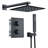 Thermostatic Complete Shower System with Rough-in Valve