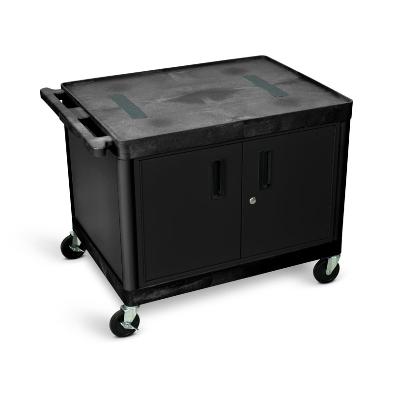 Chariot audiovisuel avec tablette verrouillable Tuffy