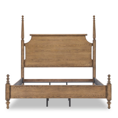 Country Living Vintage Market Four Poster Oak Bed