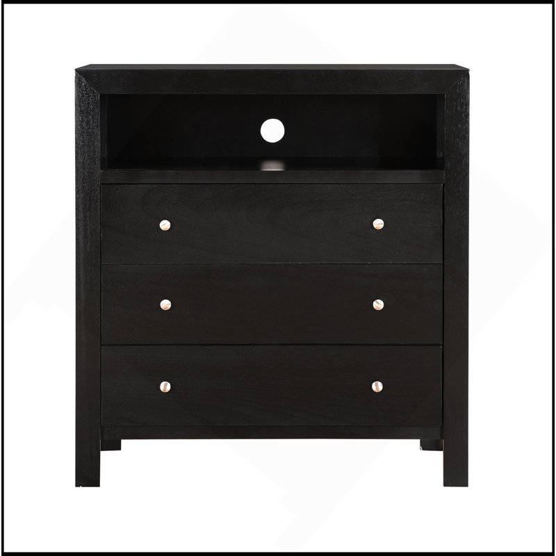 Commode Burlington, noir