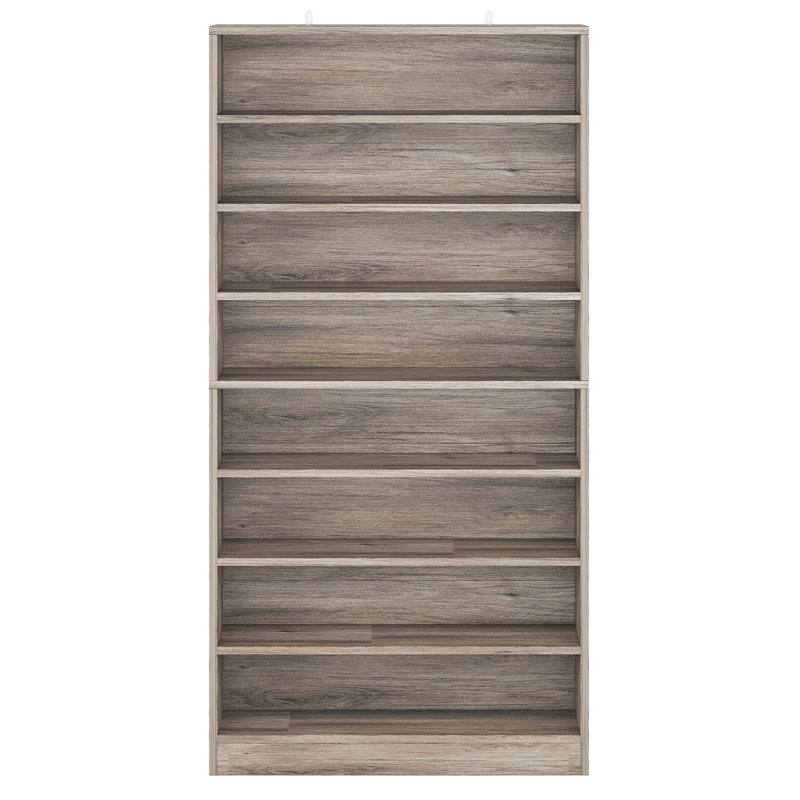 31.49" Width Grey Shoe Cabinet, Gray