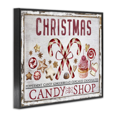 Art giclée de Noël par Candy Shop par Creatif Belle