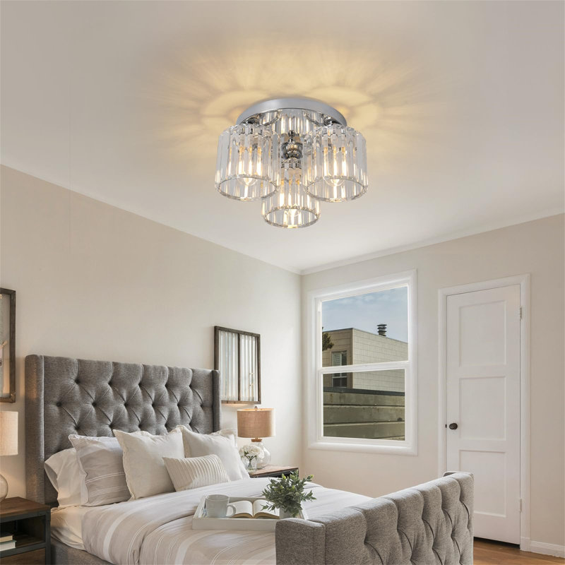 Polycarbonate Semi Flush Mount