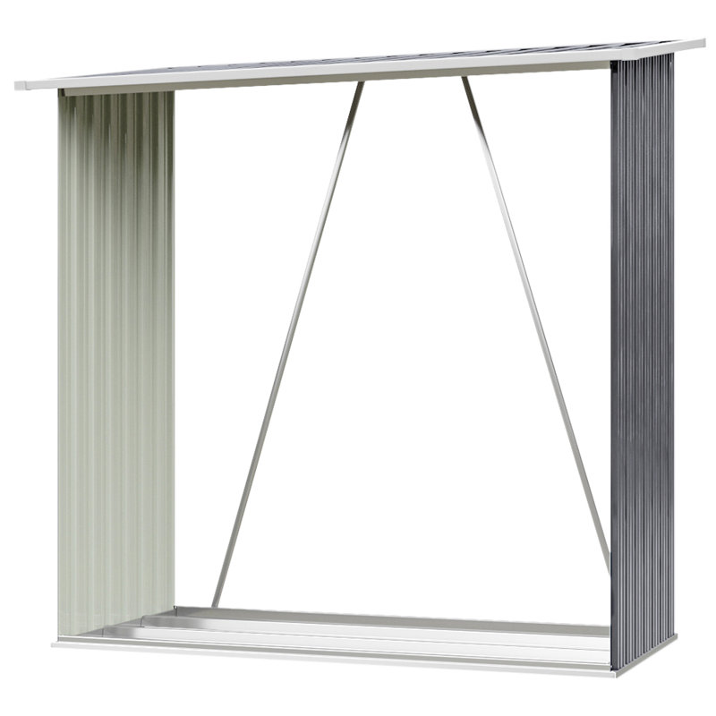 163cm W x 83cm D Metal Log Store