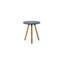 Area Outdoor Round Teak Side Table-1847903474