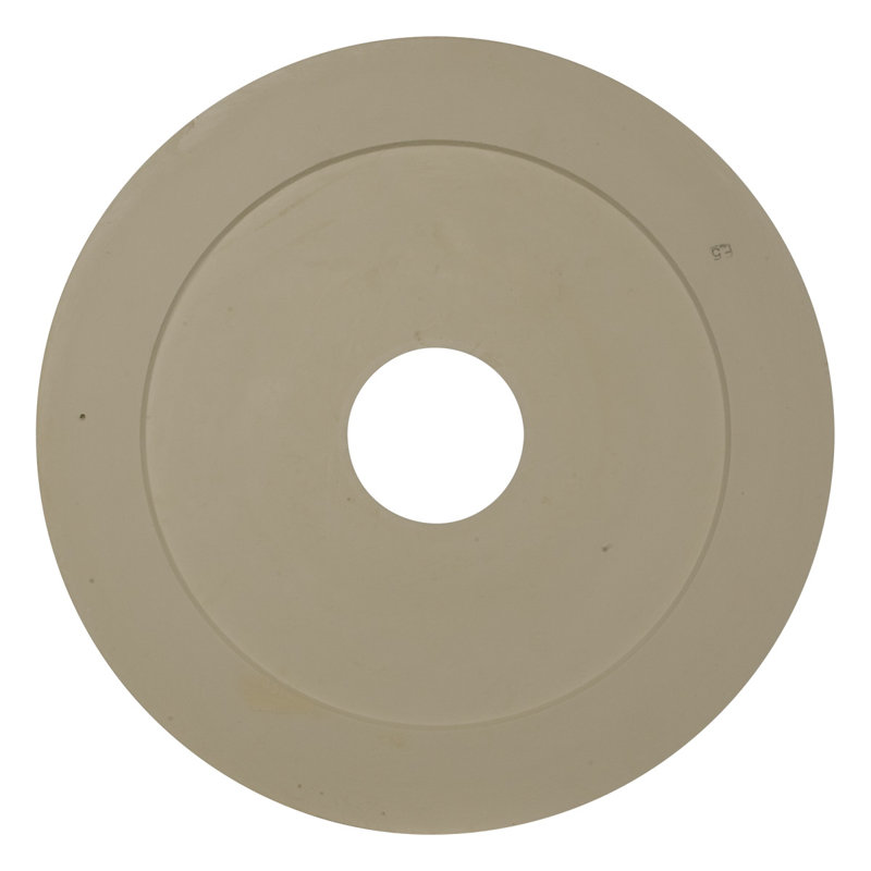 Endurathane Melonie Ceiling Medallion, 16"OD x 3 5/8"ID x 3/4"P (Fits Canopies up to 6 3/8"), Factory Primed, Primed White