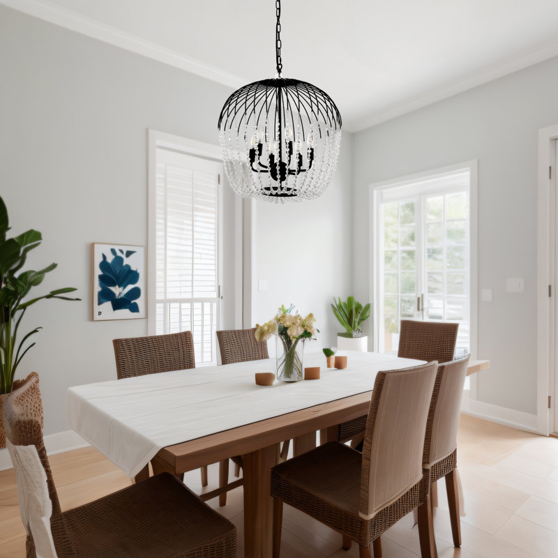 Carrizalez 6 - Light Dimmable Empire Chandelier