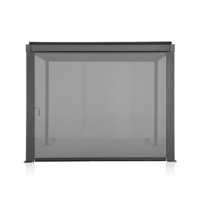 80/88S  Aluminum Pull Down Privacy Screen for Pergola Accessory