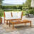 3 Piece Lounge Chair with Cushions-812272279