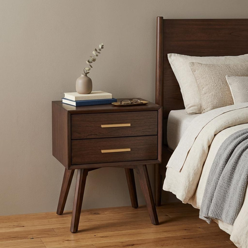 Boesch 20'' W Solid Wood Nightstand