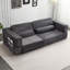 Canapé-lit pliable modulaire PlayCouch pour salon et chambre à coucher à extension instantanée, confortable et créatif avec un siège latéral, gris foncé.-129240180
