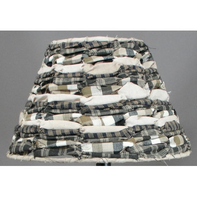 Abat-jour standard 10 "Brown Rag