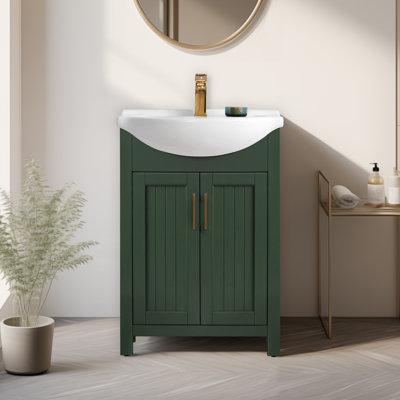 Boesch 24" Single Bathroom Vanity with Ceramic Top