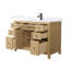 Meuble-lavabo simple autoportant avec plateau en quartz Pendry-134165777