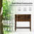 Seyler Transitional 30"W Solid Wood 2-Drawer End Table with Built-in Charging Station-161324643