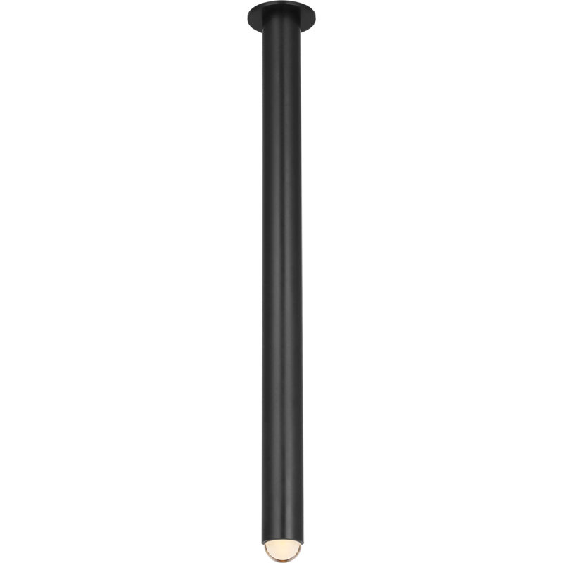 Ebell Flush Mount, 36" H x 4.5" W x 4.5" D, Dark Bronze