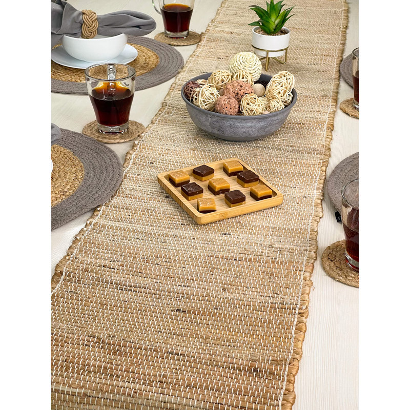 Pearsall Gingham Table Runner, 72" Rectangle