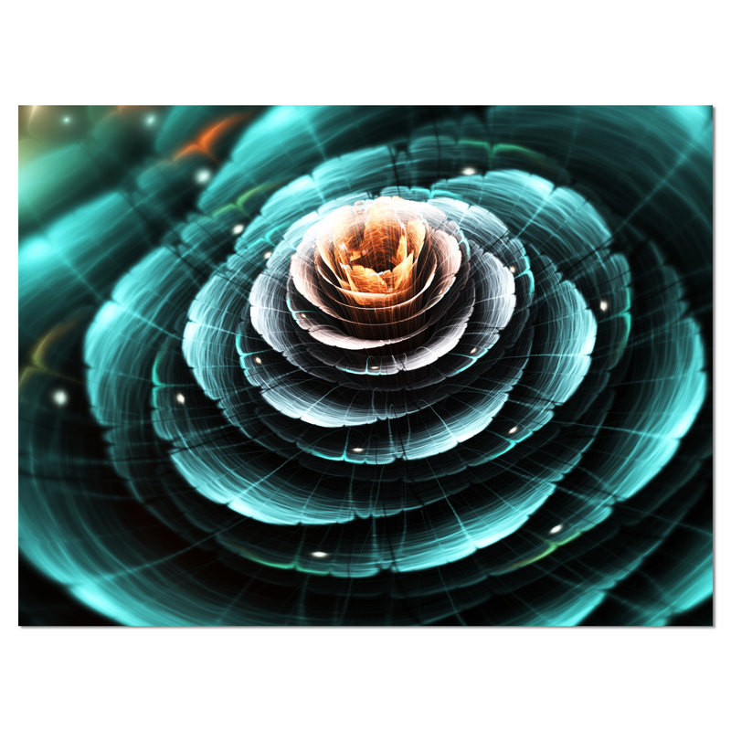 « clear turquoise », impression sur toile tendue, H 30 po x l 40 po x P 1 po