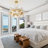8-light Geometric Crystal Chandelier