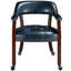 Chaise de salle à manger à accoudoirs pivotants touffetés LUMera Collection cerise-2028501654-2030762714