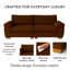 3 Seater Corduroy Sofa-187285436