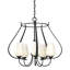 Flora 5 - Light Shaded Geometric Chandelier-10220621-10220629