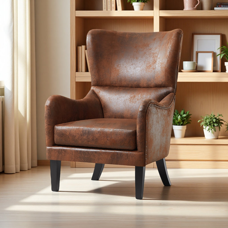 Chaise cloutée, fauteuil, salon, bureau et chambre à coucher