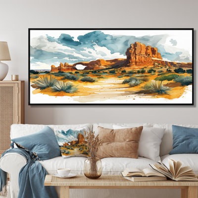 Décoration murale Arches National Park Desert Landscape I - Canyon