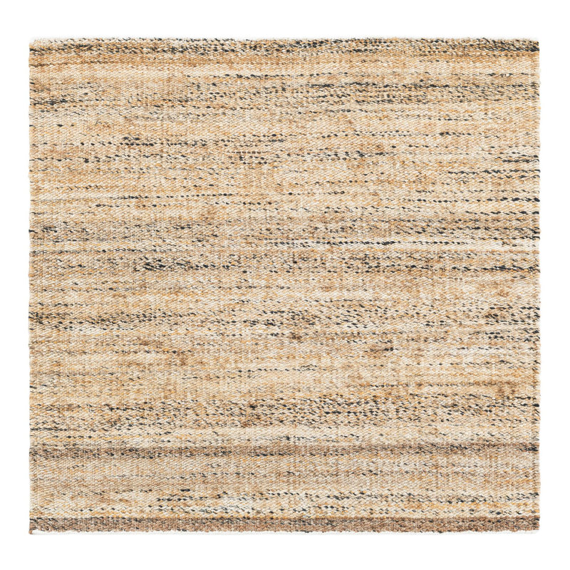 Tapis en jute / sisal Areyona, Carré 4 pi 1 po x 4 pi 1 po