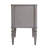 Ginny 25 in. W Rectangular Wood 2 Drawer Accent Chest, Gray-1521062694