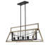 Lustre cage triangulaire 5 lumières Gracie Oaks