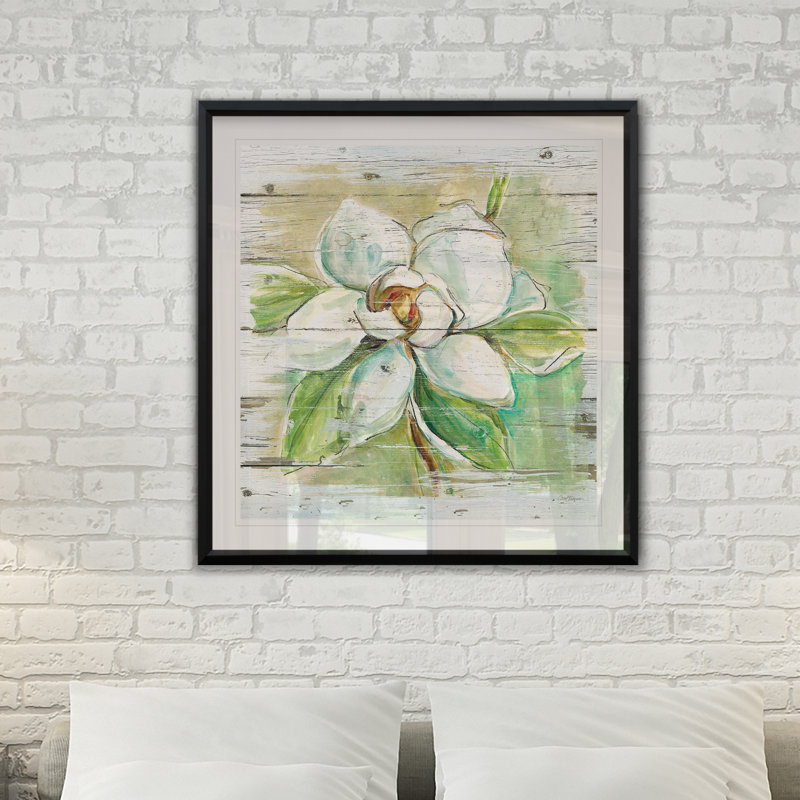 Country Magnolia - reproduction de cadre photo, H 30,5 po x l 30,5 po x P 1,5 po