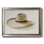Chapeau de cowboy I, toile encadrée de qualité supérieure - prête à être accrochée-1639244690