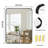 Giglia Metal Wall Mirror-1340193474