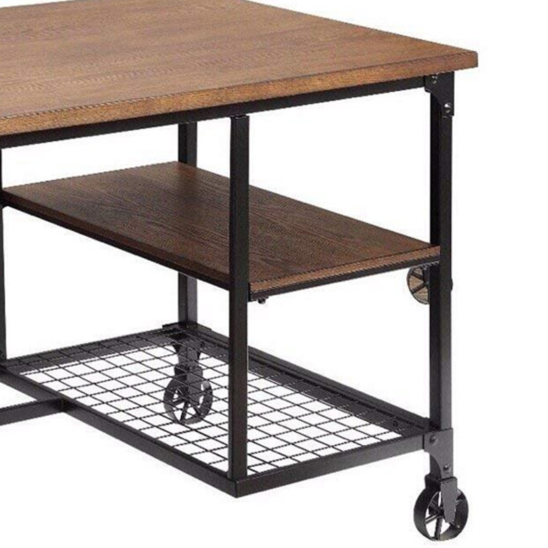 Clayburgh Solid Wood Base Writing Desk