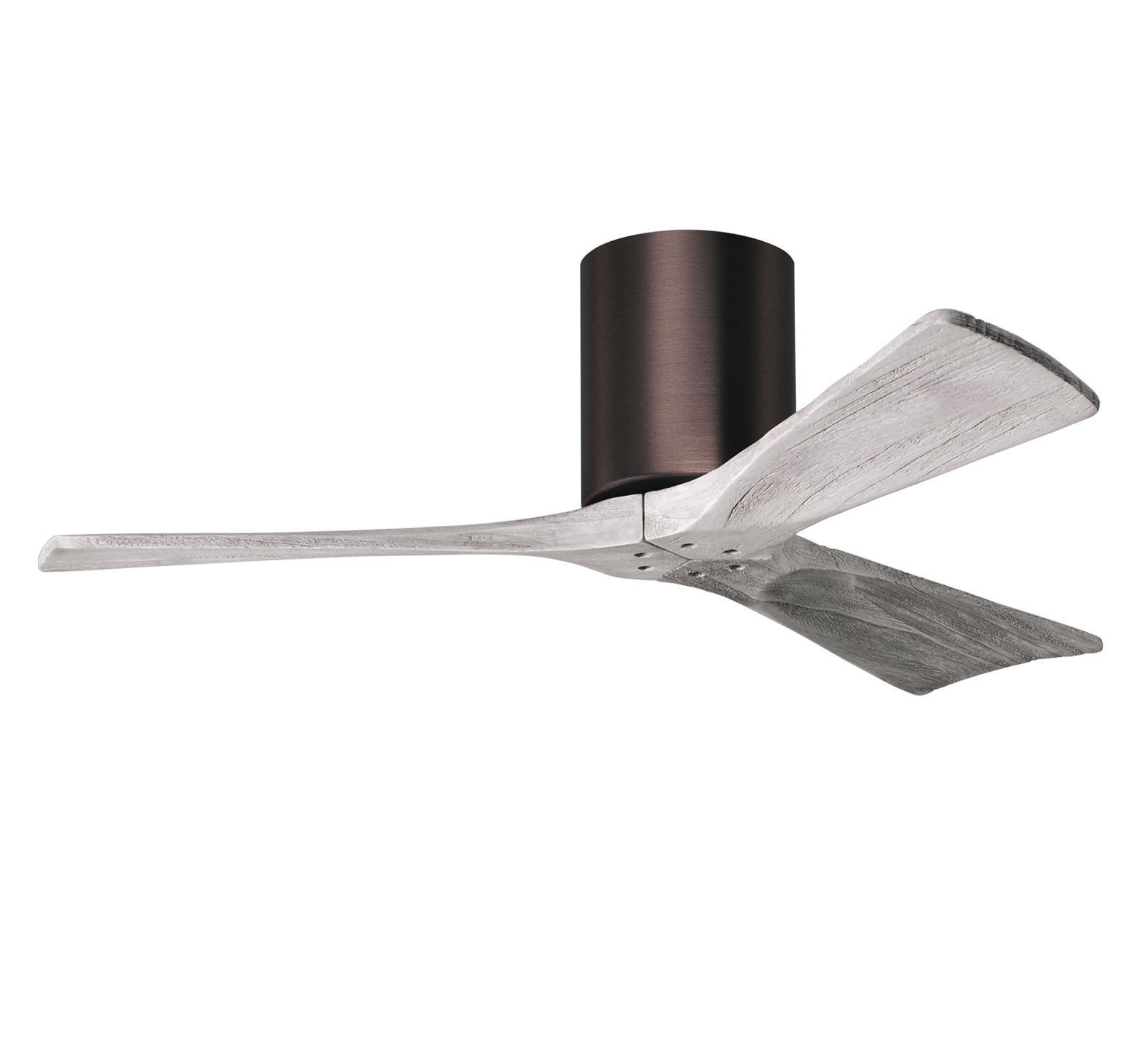 Olivier Ceiling Fan, Brushed Bronze, Barn Wood Tone, 42"