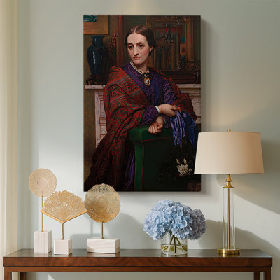 Fanny Waugh Hunt -Gallery Wrapped Canvas by William Holman Hunt