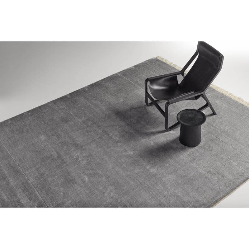 Fancy Area Rug in Ice Blue/Ivory, Rectangle 5' x 8'