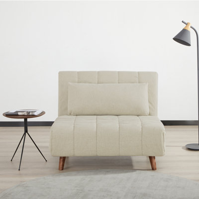 Chaise convertible rembourrée Jazariah