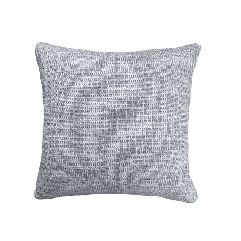 Oreiller, Gris, H 16 po x l 16 po