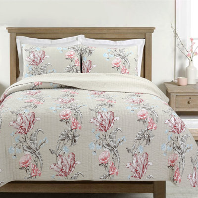 BB2021-055 Cotton Floral Quilt