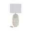 Lampe de table à pétales en céramique-24388971