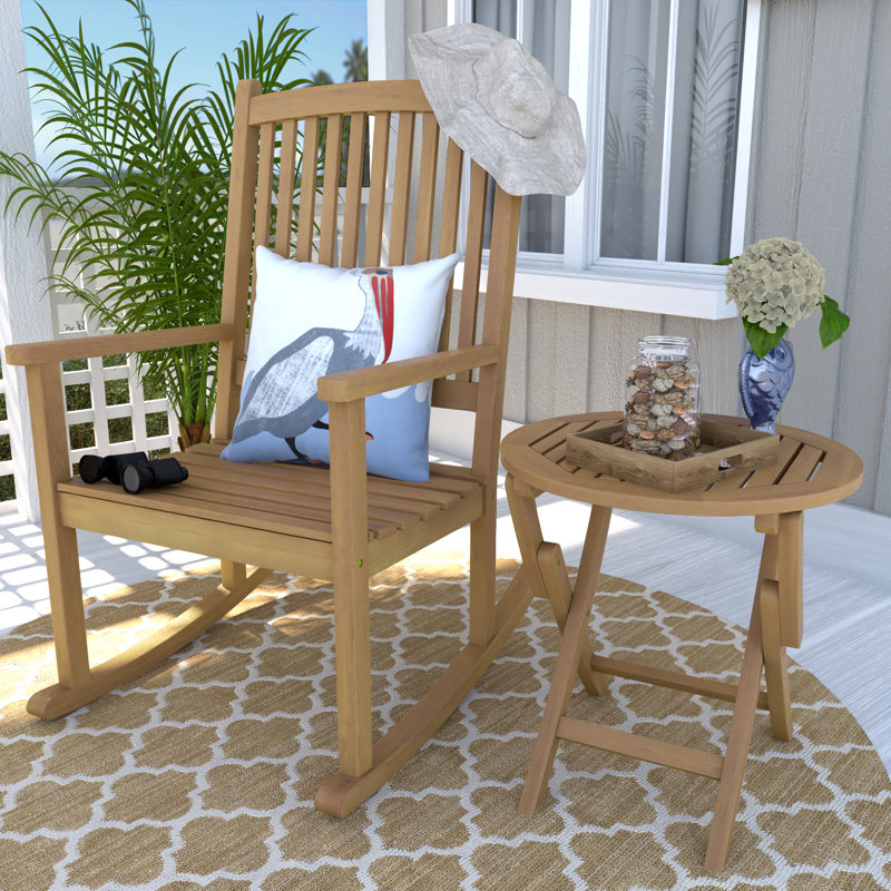 Chaise berçante Erkerd, Teinture