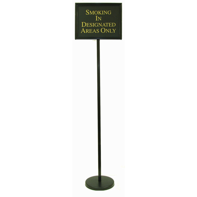 Le support d'annuaire The Réalisateur, H 59 po x l 15,25 po x P 1,13po, Noir