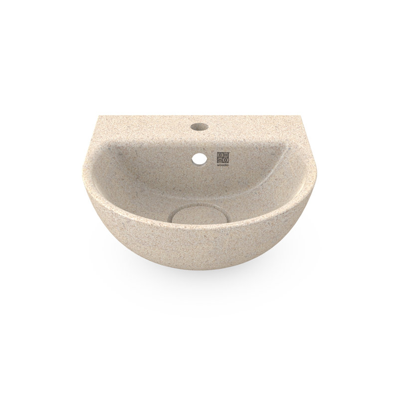 Soft40 15.75'' L Bathroom Sink, Polar