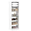 Akaylia Freestanding Closet Organizer With Adjustable Shoe Shelves-364301383