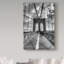 Avisha «Brooklyn Bridge», reproduction de photo sur toile tendue-25331630