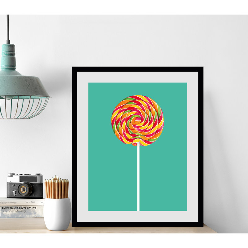 Lollipop - Single Picture Frame Print