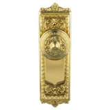 Egg & Dart Plate with Egg & Dart Door Knob