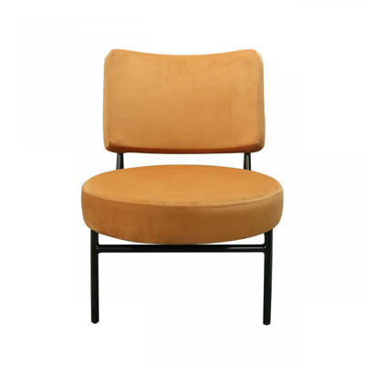 Velvet Barrel Chair